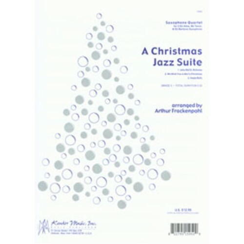 Christmas Jazz Suite Aatb Sax Quartet (Music Score/Parts) Book