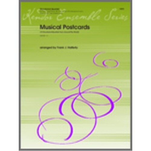 Musical Postcards Woodwind Quartet (Music Score/Parts) Book