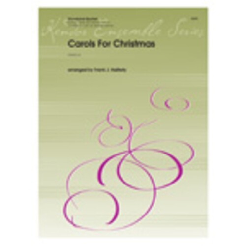 Carols For Christmas Arr Halferty Woodwind Quint (Music Score/Parts) Book