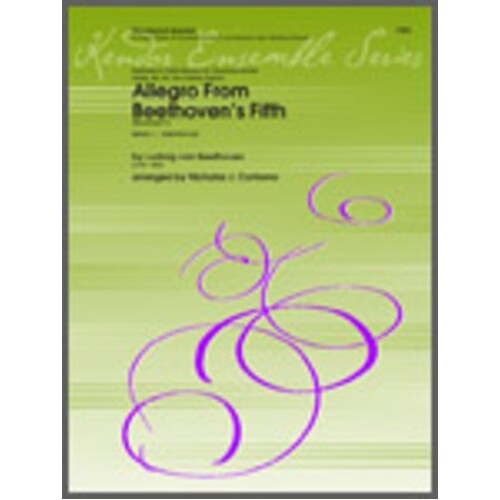 Allegro From Symphony No 5 Woodwind Quintet (Music Score/Parts) Book