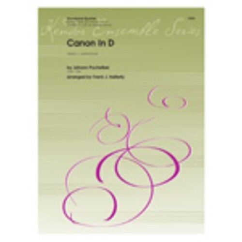 Canon In D Arr Halferty Woodwind Quintet (Music Score/Parts) Book