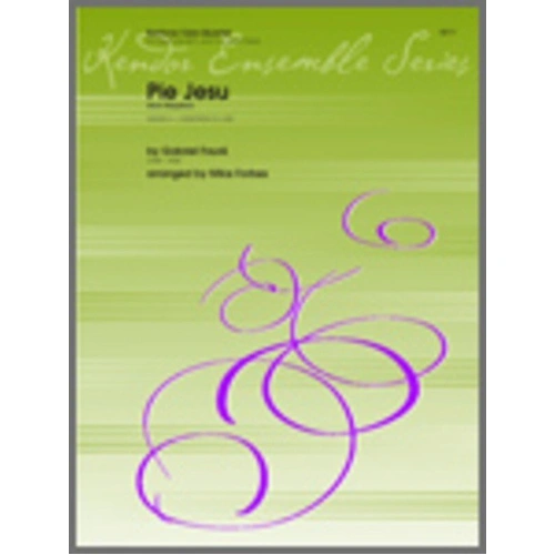 Pie Jesu Arranged for Euphonium Tuba Quartet by Faure/Forbes