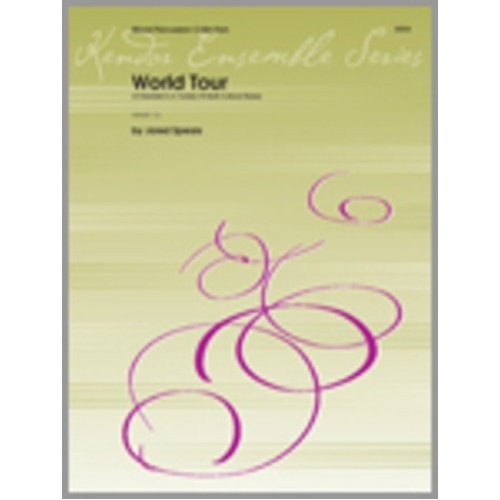 World Tour Mixed Percussion Collection for Quintet by Kendor Music