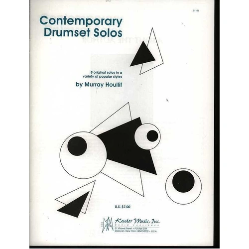 Contemporary Drumset Solos by Traditional / Houllif