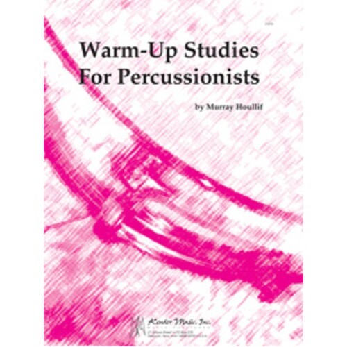 Warm Up Studies For Percussionists Book