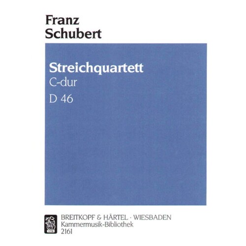 String Quartet C D46 Book