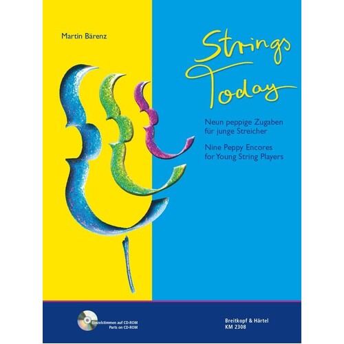 Strings Today String Ens Sc/CD-Rom (Music Score/Parts/CD-Rom) Book