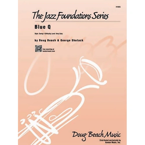 Blue Q Jazz Ensemble JE1 Easy Big Band Chart for Young Musicians