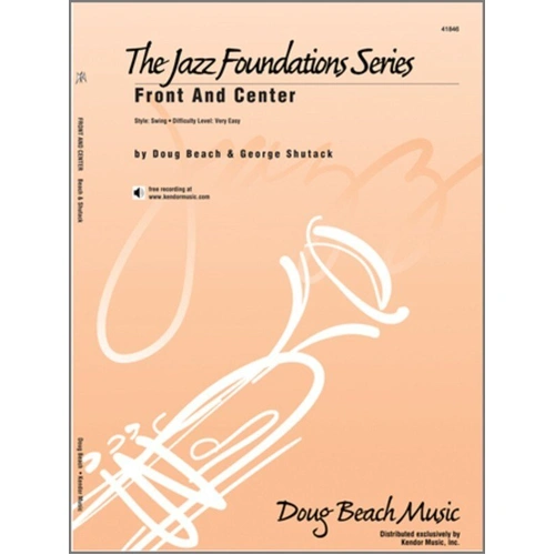 Front and Center JE1 SC/PTS - Kendor Music Jazz Foundations Series