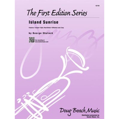 Island Sunrise by George Shutack for Standard Jazz Ensemble - Kendor Music First Edition Series