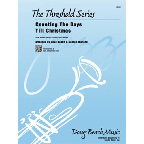 Counting The Days Till Christmas Junior Ensemble Score/Parts Med/E (Music Score/Parts) Book