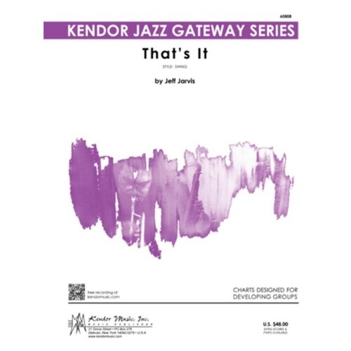 Thats It Junior Ensemble Score/Parts Book