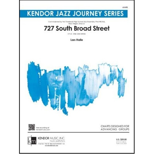 727 South Broad Street by Lars Halle - Kendor Jazz Journey Series