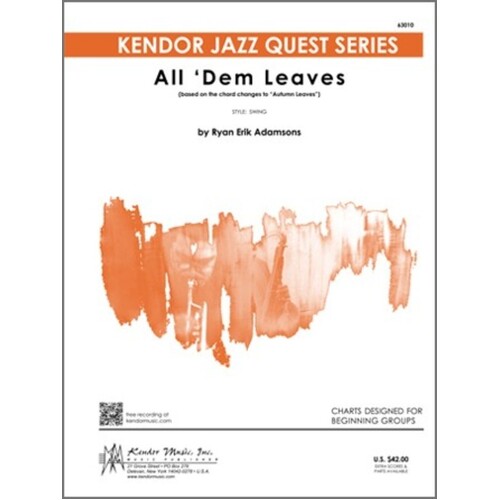 All Dem Leaves Junior Ensemble Score/Parts Book