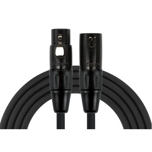 Kirlin 30Ft Entry XLR Male to XLR Female Microphone Cable KMPC470PBBK-30