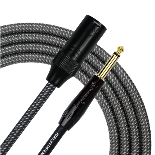 Kirlin Premium Plus 20ft XLR - Male - Jack Mic Cable