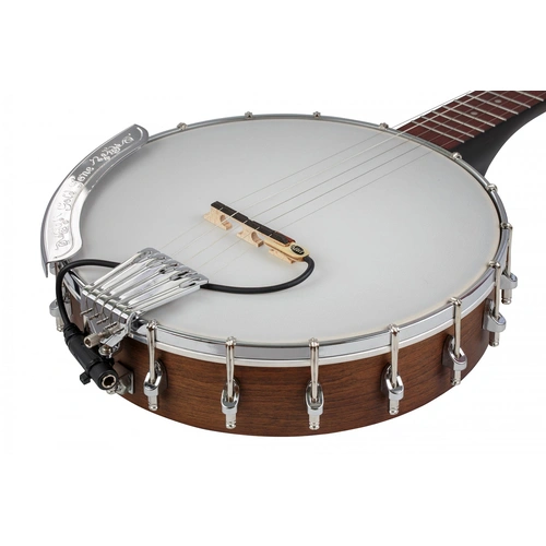 KNA BP-1 Bridge-Mounted Banjo Pickup with Wooden Sensor and Output Jack