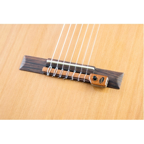 KNA NG2-7S Classical Guitar Pickup for 7 Strings with Volume Control and Mahogany Case