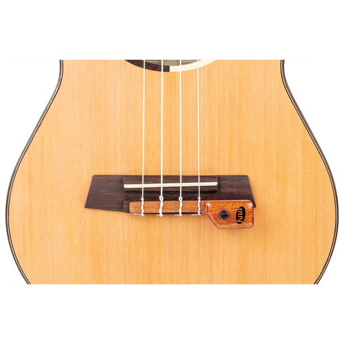KNA UK-2 Ukulele Pickup with Volume Control and Wood Case