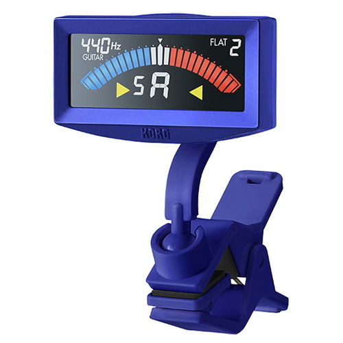 KORG Pitchcrow Clip On Tuner Metallic Blue