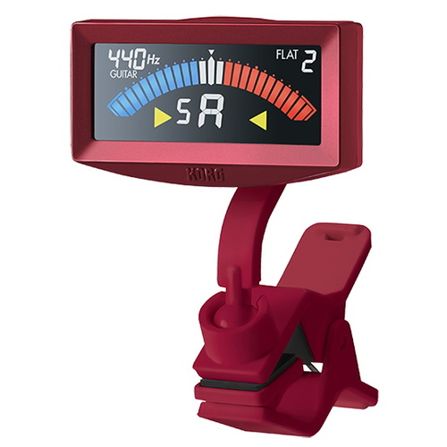 KORG Pitchcrow Clip On Tuner Metallic Red