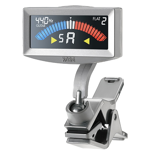 KORG Pitchcrow Clip On Tuner Metallic Silver