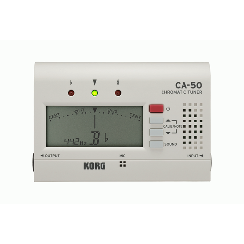 KORG CA-50 Chromatic Tuner with High-Precision Tuning and Easy-to-Read Display