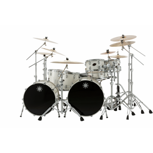 Sakae Evolved Maple 20" 4-Piece Shell Pack with Tom Mount - Pearl White