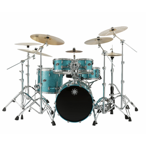 Sakae Evolved Maple 22" 4-Piece Shell Pack - Turquoise Champagne Finish