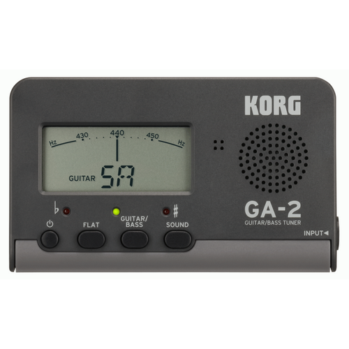 KORG GA-2 Guitar/Bass Tuner with Enhanced Display and Dedicated Modes