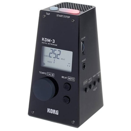 Korg KDM-3 Digital Tabletop Metronome Black