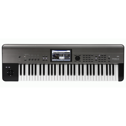 Korg Krome EX 61 Music Workstation Synthesizer with Updated Sounds and Programs