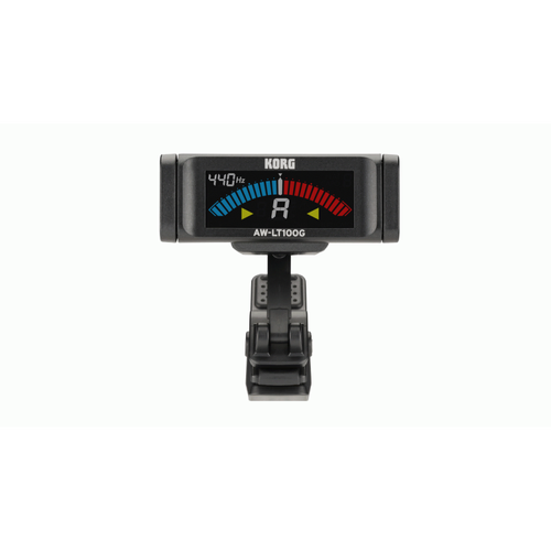 KORG AW-LT100 Guitar Clip-On Tuner with 100 Hours Battery Life