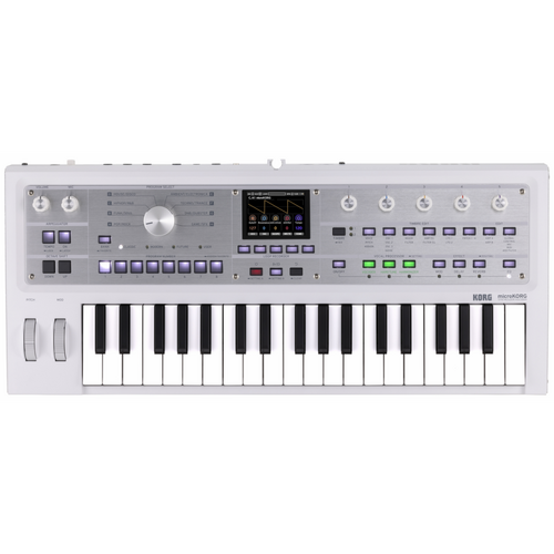 KORG microKORG 2 Synthesizer/Vocoder White Limited Edition