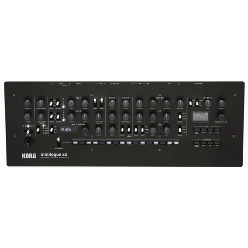 Korg Minilogue XD Desktop Module - Four-Voice Polyphonic Analog Synth with Customizable Digital Multi-Engine and Built-In Effects