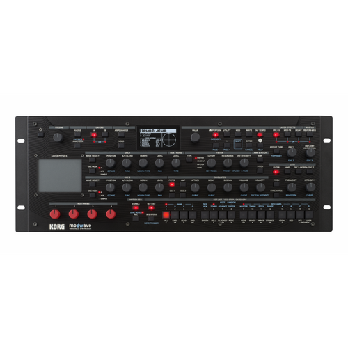 Korg Modwave Wavetable Synthesizer Module - 60 Voices, Rack-Mount/Desktop, MIDI 2.0, Polyphonic Aftertouch, Deep Wavetable Oscillators