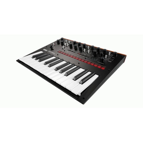 Korg Monologue Black Monophonic Analog Synthesizer with 25 Keys and Step Sequencer