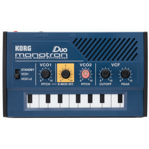 Korg Monotron Duo Dual Oscillator Analog Synthesizer with X-MOD