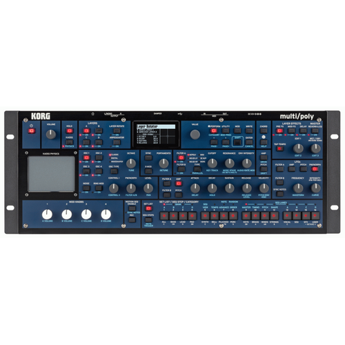 Korg Multipoly Digital Synthesizer Module Rack-Mountable