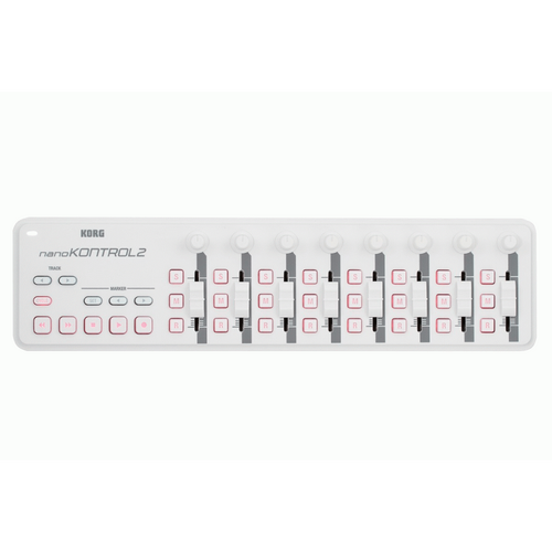 Korg NanoKONTROL2 Compact Control Surface - White