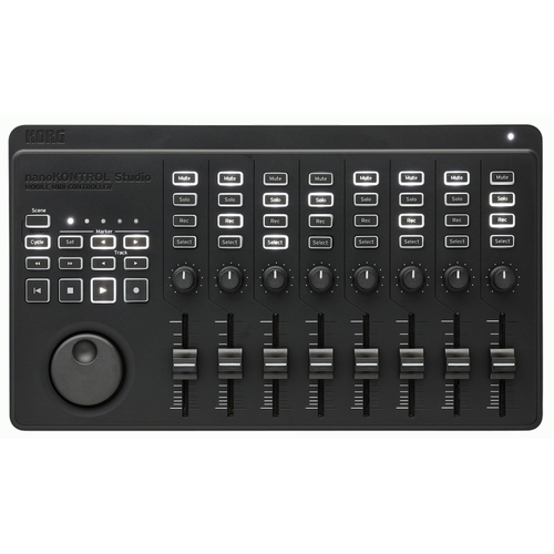KORG nanoKONTROL Studio Wireless MIDI Controller with Transport Keys and Mixer Section