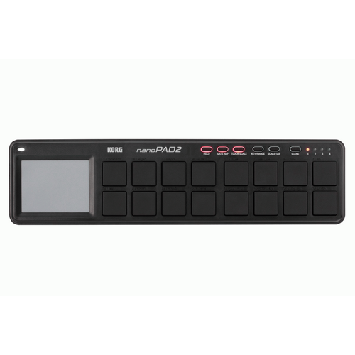 Korg nanoPAD2 Drum Pad Controller with 16 Pads and X-Y Touchpad