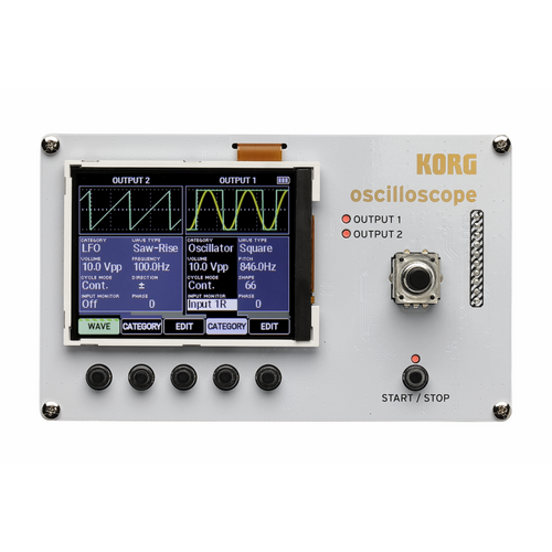 KORG NTS-2 Oscilloscope Kit with Waveform Generator, Spectrum Analyzer, and Tuner Functionality