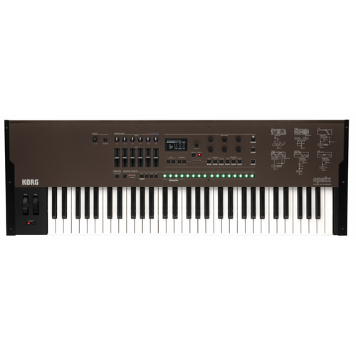 Korg Opsix 61 Note FM Synth with Case - Black