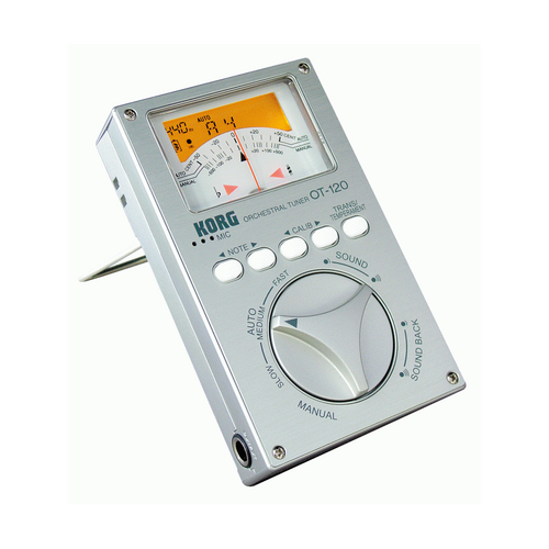 Korg OT-120 Chromatic Band and Orchestral Tuner with Dual Display