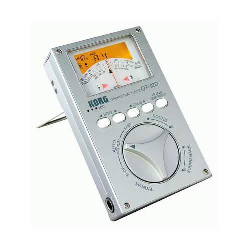 Korg OT-120 Chromatic Band and Orchestral Tuner with Dual Display
