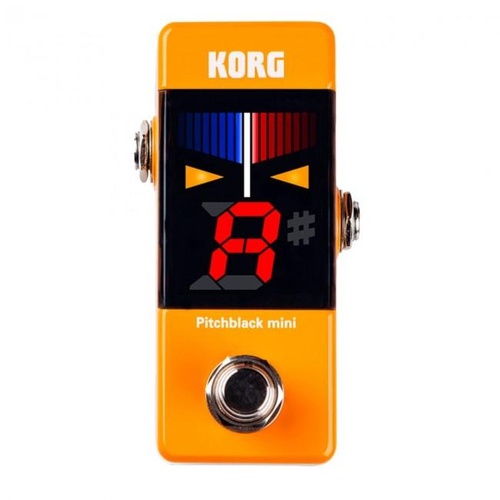 KORG Pitchblack Mini Floor Tuner Orange