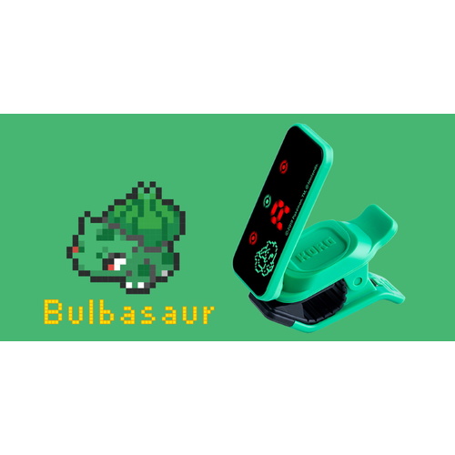 KORG Pitchclip 2 Pokemon Bulbasaur Edition