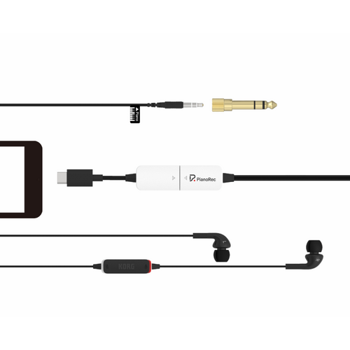Korg PianoRec Digital Piano Recording Tool for High-Quality Audio Recording