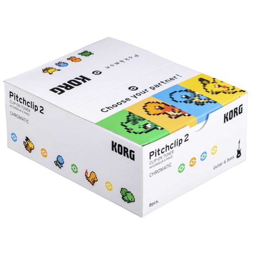 KORG Pitchclip 2 8 Pack Pokemon